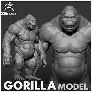 3D Gorilla