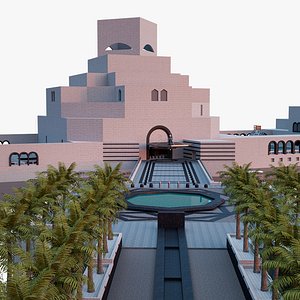Museum of Islamic Art Qatar 3D Model