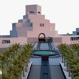 Museum of Islamic Art Qatar 3D Model