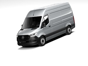 3D mercedes-benz sprinter 2020 mercedes benz model