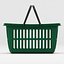 shopping basket 3d model