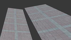 Pavement Tiles Scan model