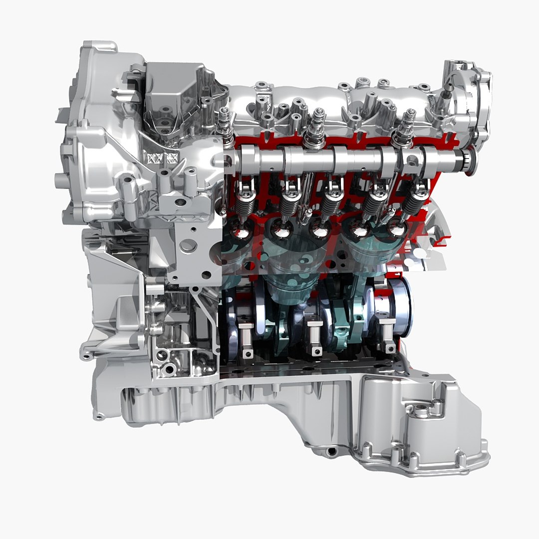 Petrol Engine 3d Max