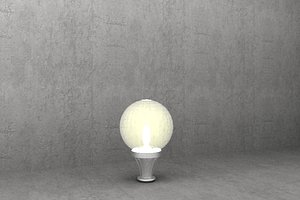 3d model antique luminaire s16
