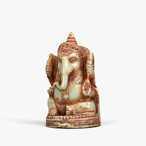3D 01 ganesha sculpture model