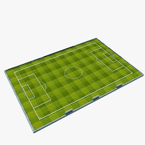soccer pitch football model