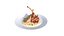 Crusted Lamb Chops With Garlic Souce