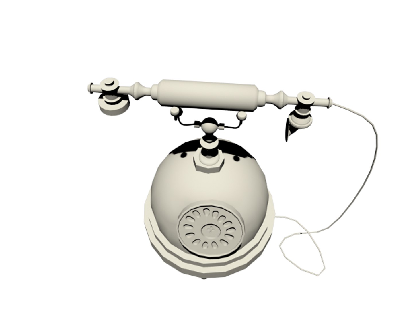 Telephone Phone 3d Ma