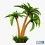 palm tree v 2 3d model