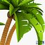 palm tree v 2 3d model