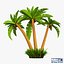 palm tree v 2 3d model