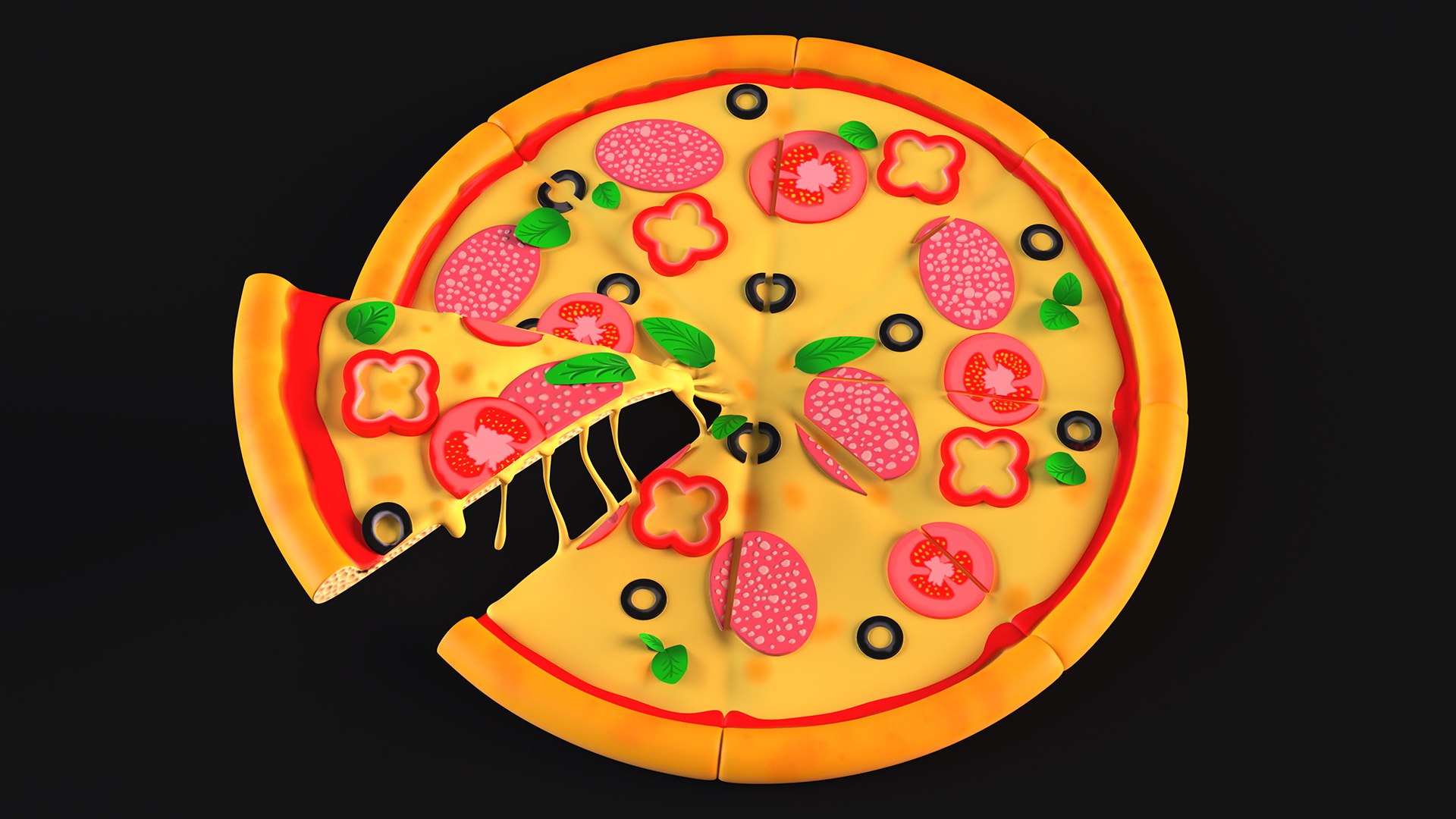 3D Cartoon Pizza with One Slice Taken https://p.turbosquid.com/ts-thumb/Uf/S5uwFK/fi/cartoonpizzawithoneslicetakenmb3dmodel008/jpg/1678922465/1920x1080/fit_q87/65ec03fa29ebd13968a358e1d5ddba117dcfb414/cartoonpizzawithoneslicetakenmb3dmodel008.jpg
