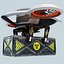 Quadcopter polyvalent portable