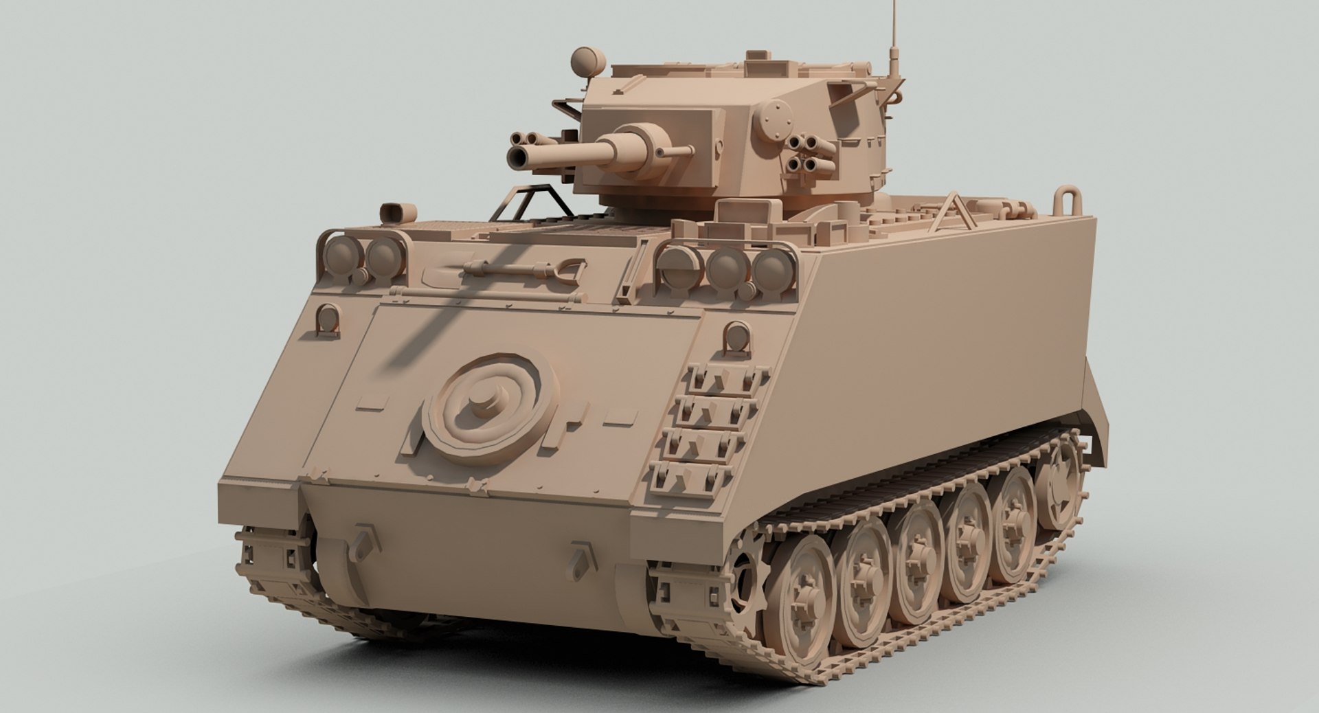 3D Model M113a1 Support Vehicle - TurboSquid 1397079