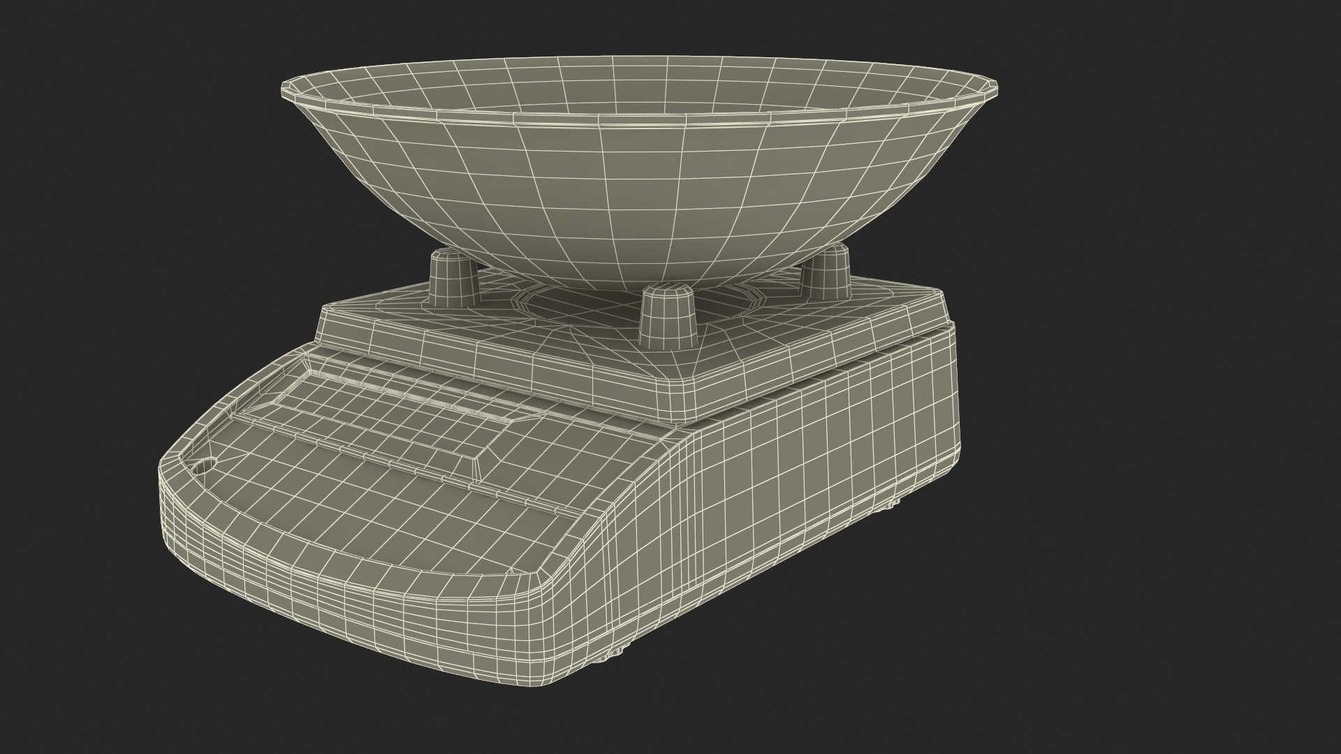 Professional Electronic Scales 3D Model - TurboSquid 2384535