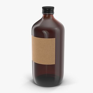 3d model cold brew bottle 4