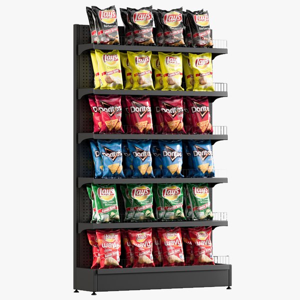 3D chips shelving