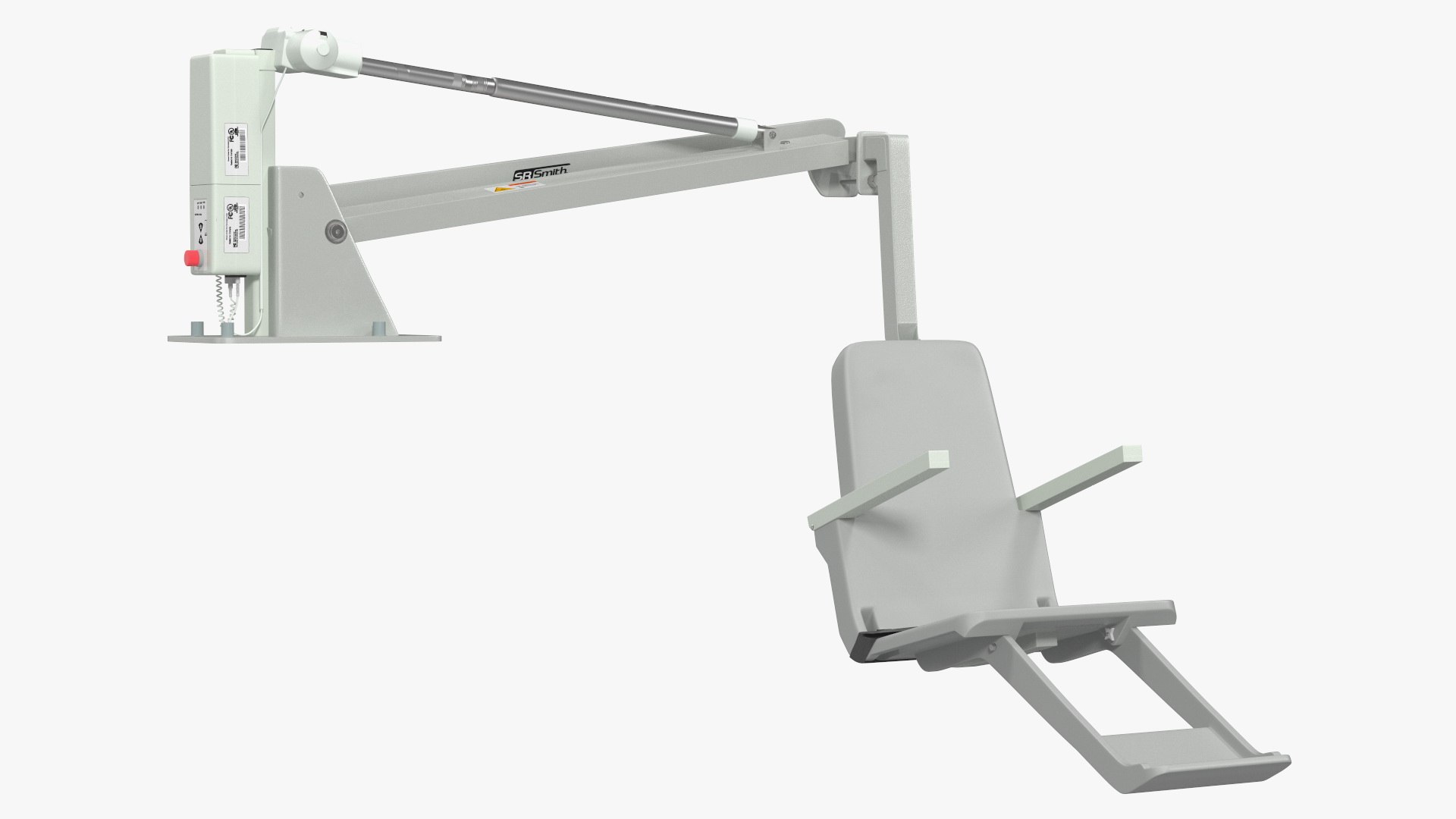 Pool Lift Rigged for Cinema 4D 3D model preview