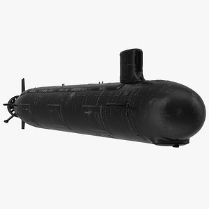 Virginia class Submarine SSN 774 Rigged