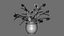 Schlumbergera cacto de natal planta flor modelo 3D low-poly