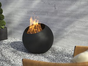 Bubble Outdoor Fireplace
