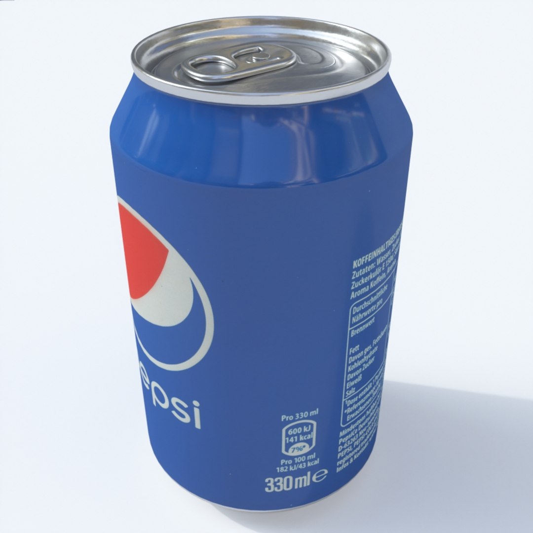3D Softdrink Pepsi Model - TurboSquid 1454735