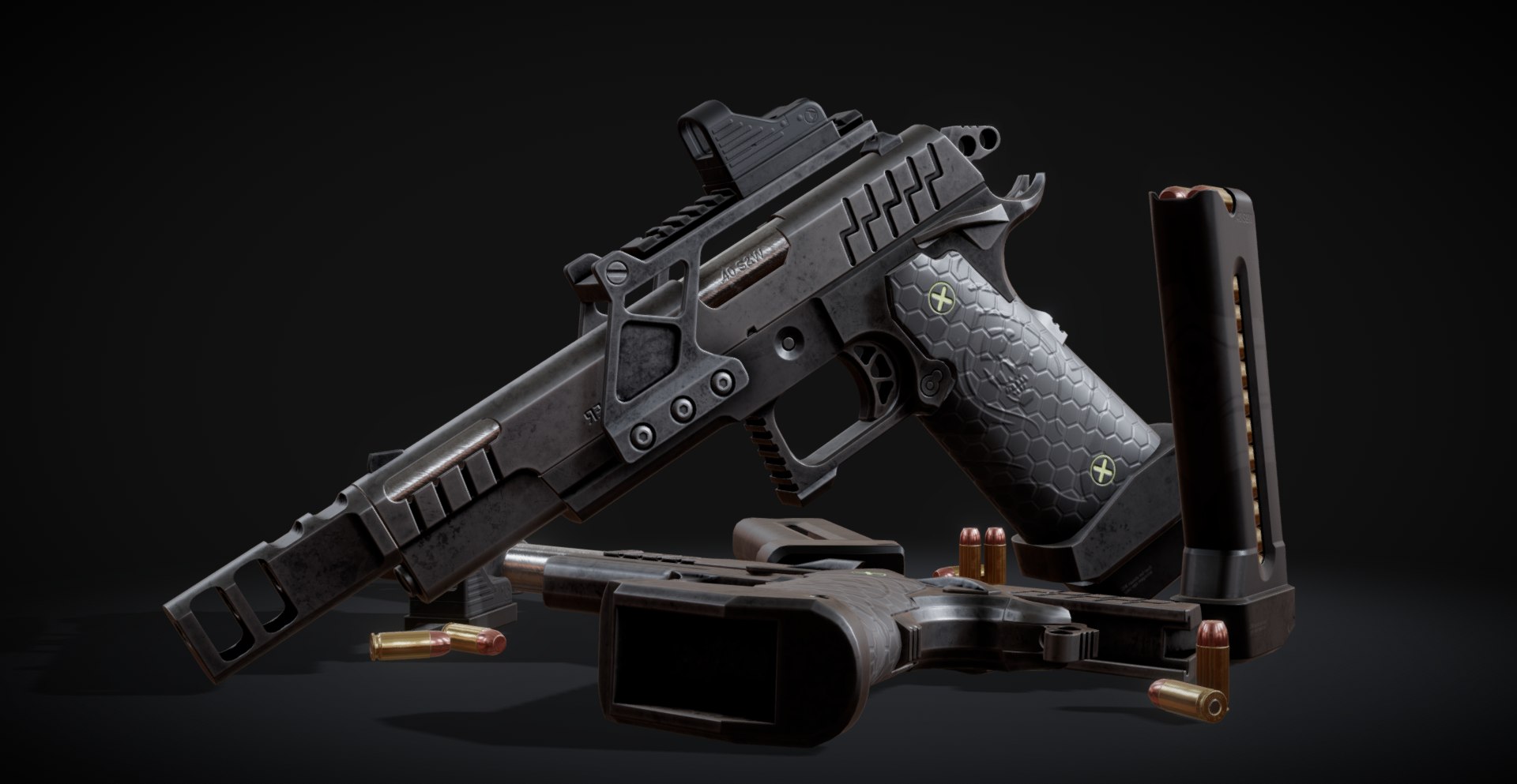 Pbr M1911 Model - TurboSquid 1401857