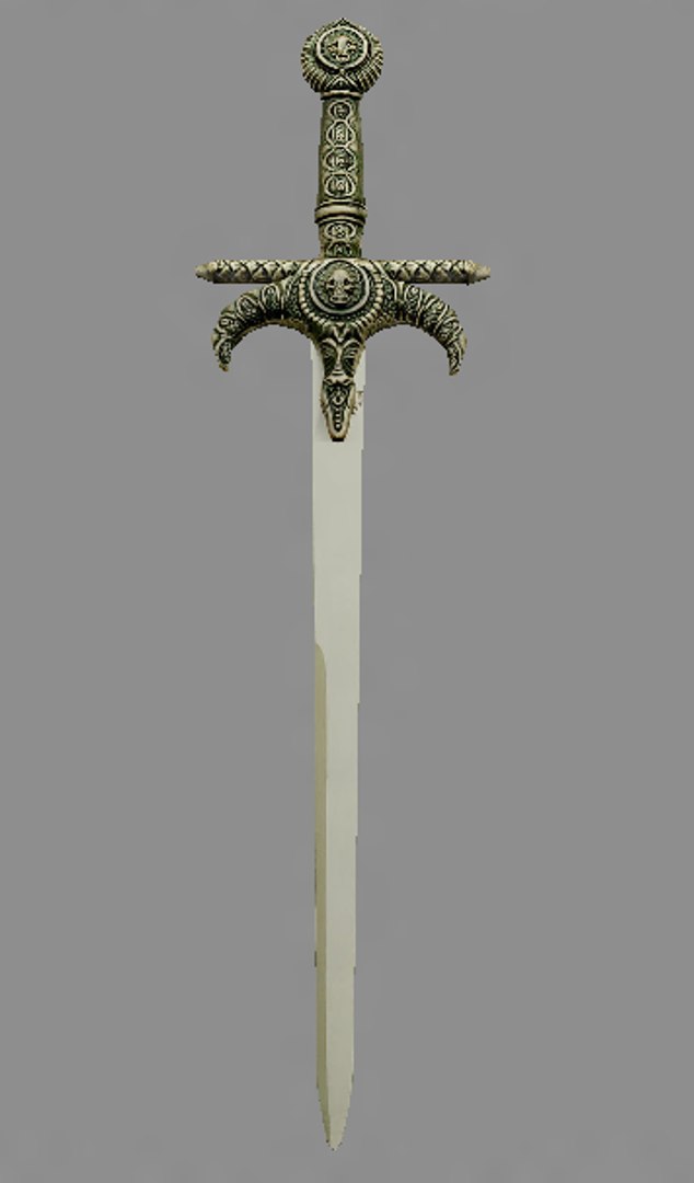 3d sword attila model