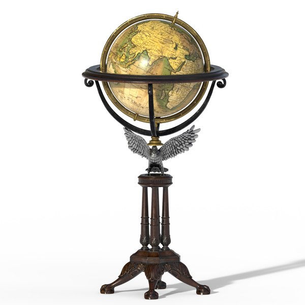 old globes 3D model