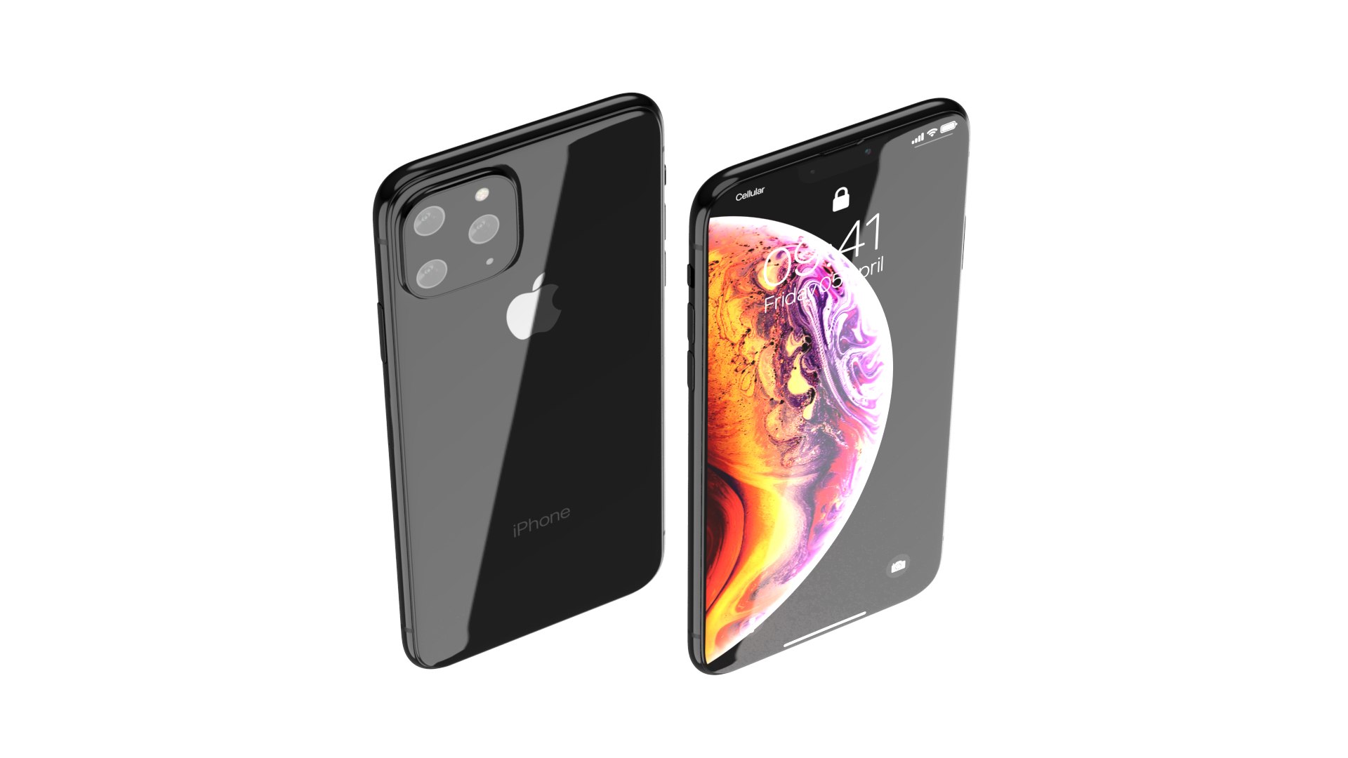 Iphone Xi 3D Model - TurboSquid 1397144