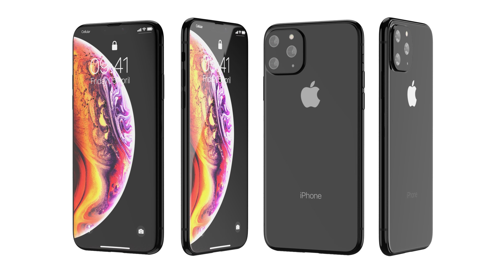 Iphone Xi 3D Model - TurboSquid 1397144
