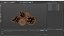 Pine Cones Pile with Open Scales Brown