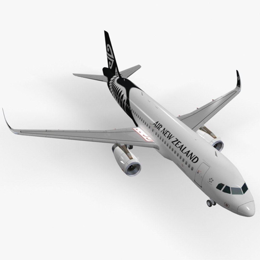 3d model sharkleted a320neo air new