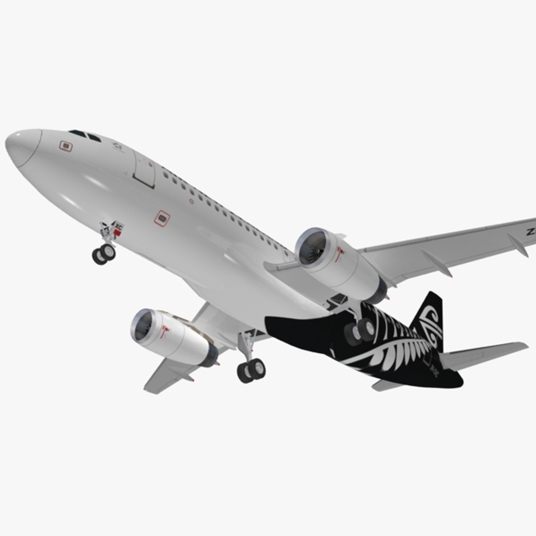 3d model sharkleted a320neo air new