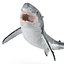 Great White Shark Rigged per Cinema 4D