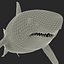 Great White Shark Rigged per Cinema 4D