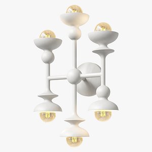 Kuzco Alora sconce Cadence 3D