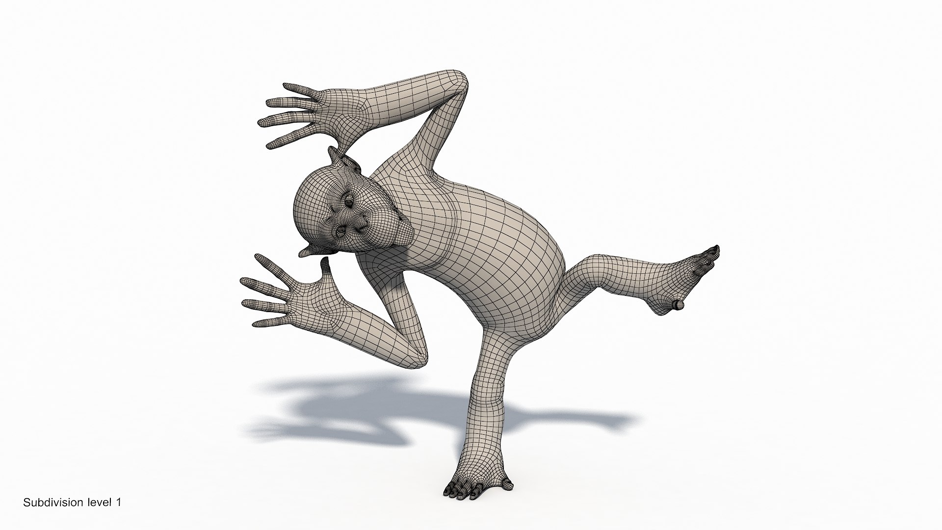 3D Cartoon chimpanzee - TurboSquid 2093888