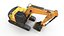 Tracked Excavator 3D model