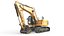 Tracked Excavator 3D model