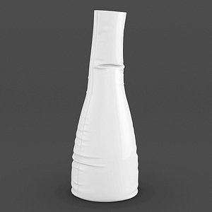 3d vase leather