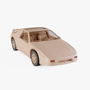1985 Pontiac Fiero GT 3D