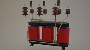 transformer windings 3d model
