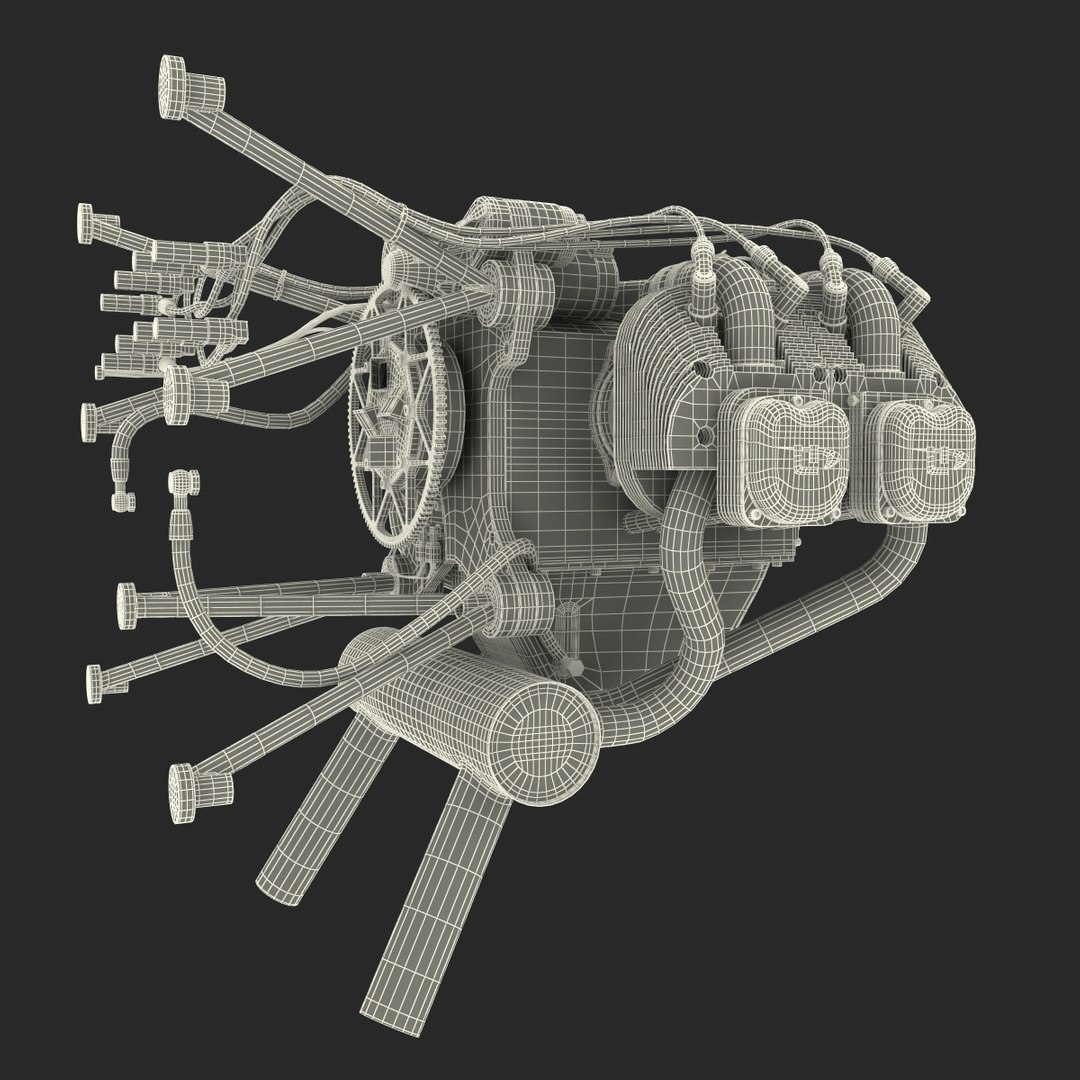 3ds Piston Aircraft Engine Ulpower