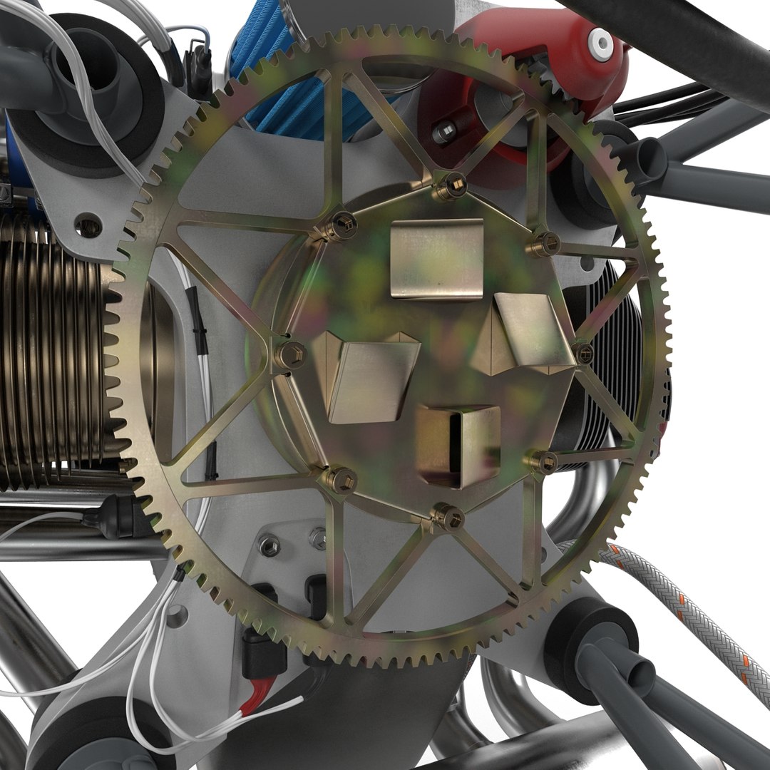 3ds piston aircraft engine ulpower