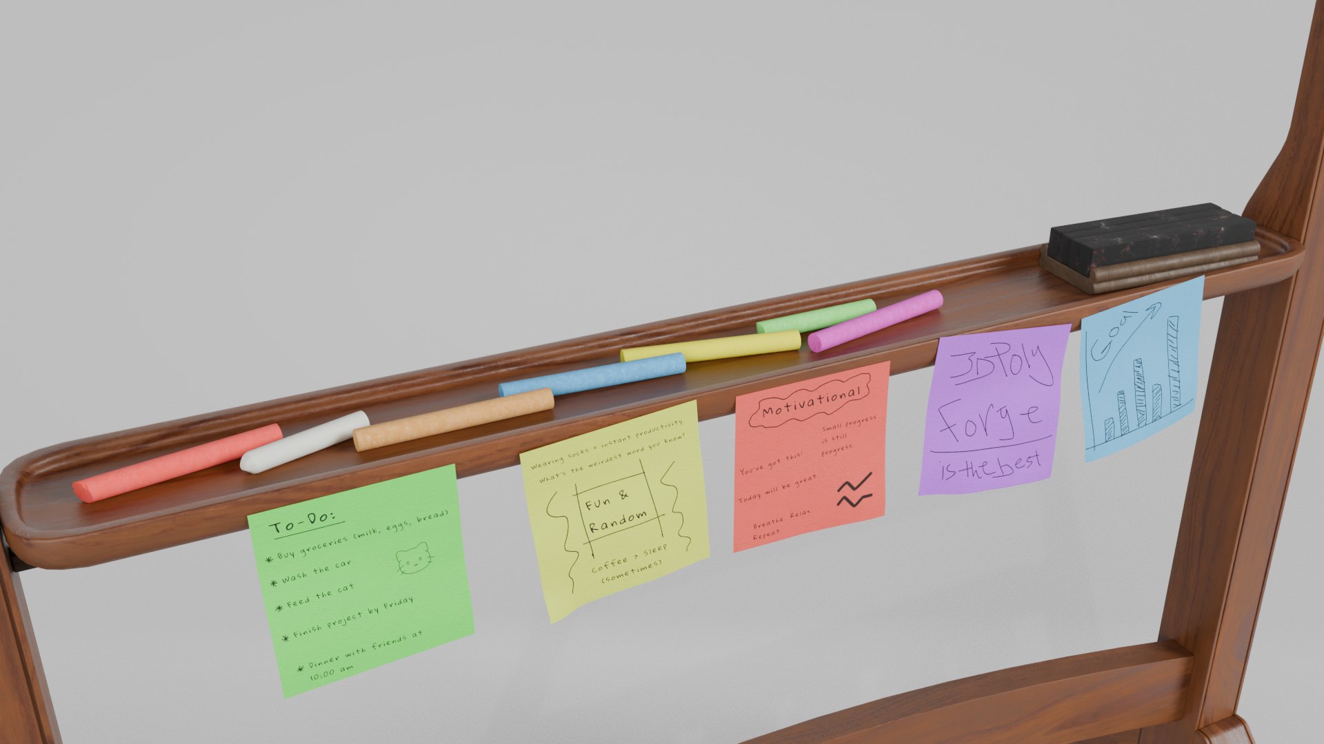 Customizable Double-Sided Wooden Blackboard Tall Writing Board 3D model https://p.turbosquid.com/ts-thumb/Ug/N6GDmB/L1/r_10/png/1746394516/1920x1080/fit_q87/2da24937ccdd6658cf32f54d6c5ed33ad1d86482/r_10.jpg