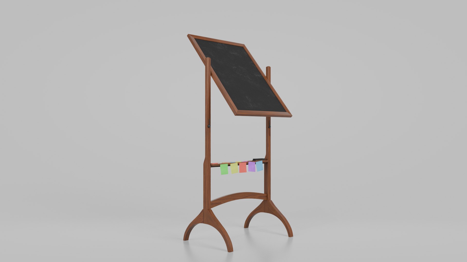 Customizable Double-Sided Wooden Blackboard Tall Writing Board 3D model https://p.turbosquid.com/ts-thumb/Ug/N6GDmB/MN/r_13/png/1746394510/1920x1080/fit_q87/24f544e81262b3e08b4aae3cede2b9738a2335f1/r_13.jpg