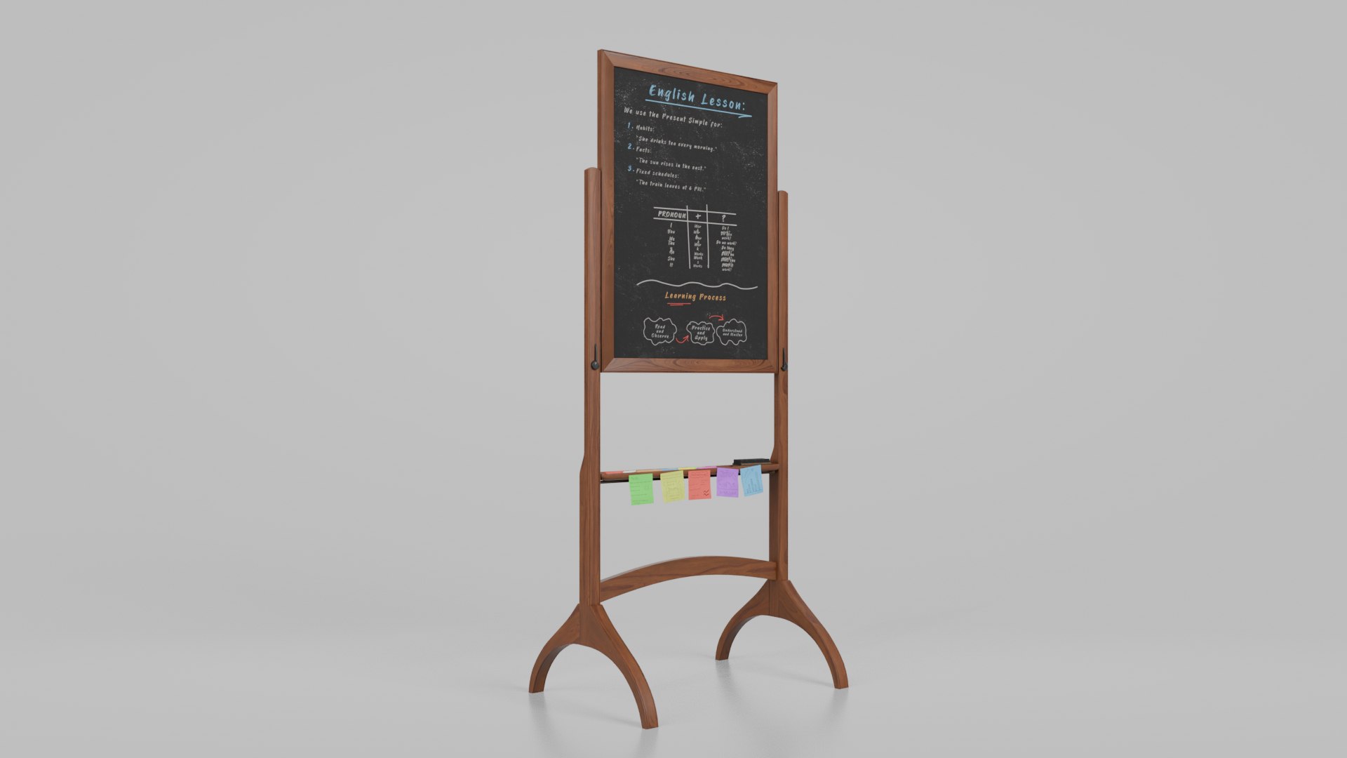 Customizable Double-Sided Wooden Blackboard Tall Writing Board 3D model https://p.turbosquid.com/ts-thumb/Ug/N6GDmB/ig/r_4/png/1746394512/1920x1080/fit_q87/05d336c924a218dabb254dc8ab21e5b5b7262550/r_4.jpg