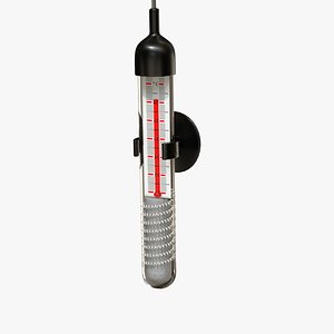 aquarium heater 3D model