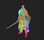Classic RPG Style 01 Auther Warrior  Archer  Swordman
